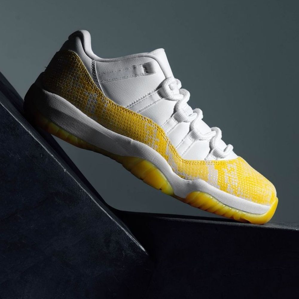 Real lifestyle image of Air Jordan 11