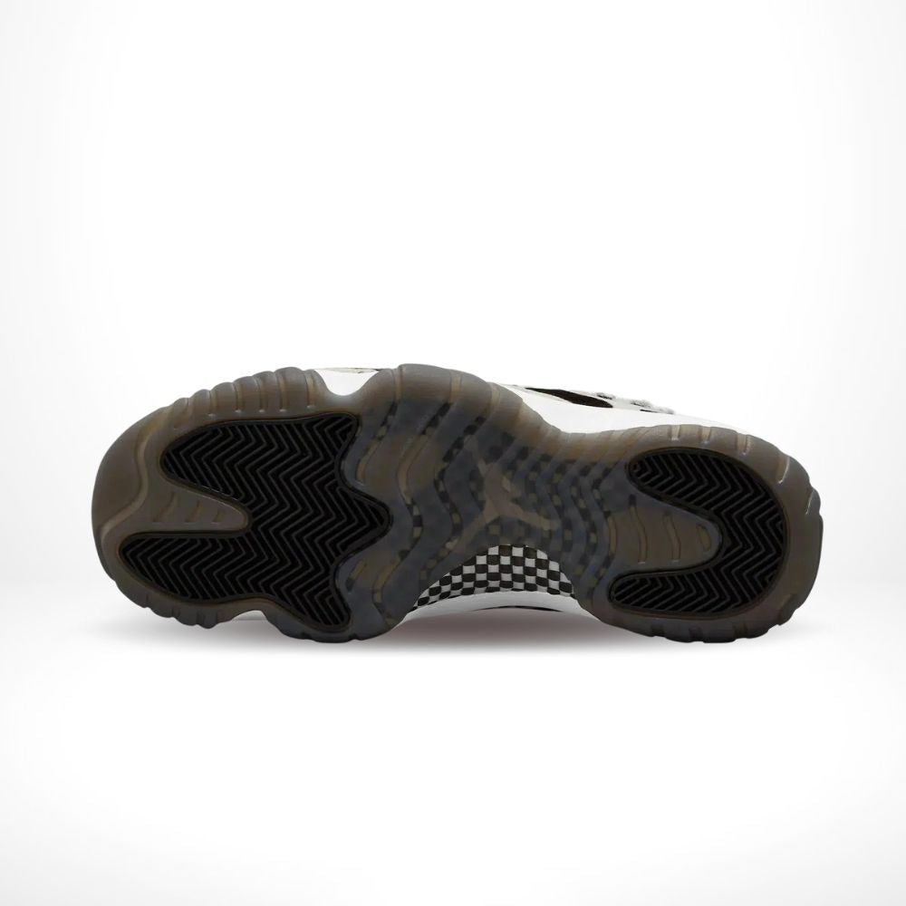 Bottom view of the Air Jordan 11