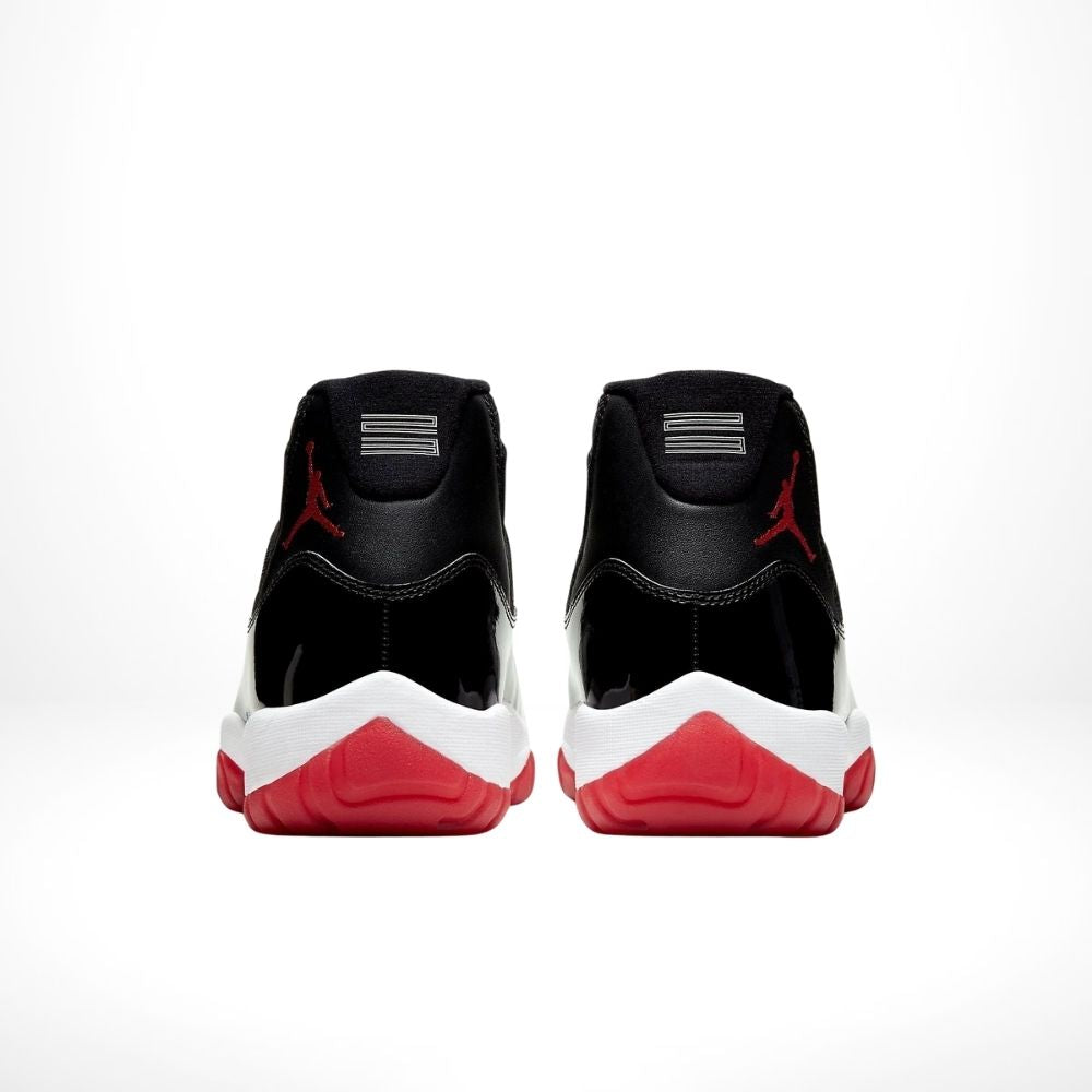 Rear view of the Air Jordan 11