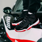 On-foot of the Air Jordan 11