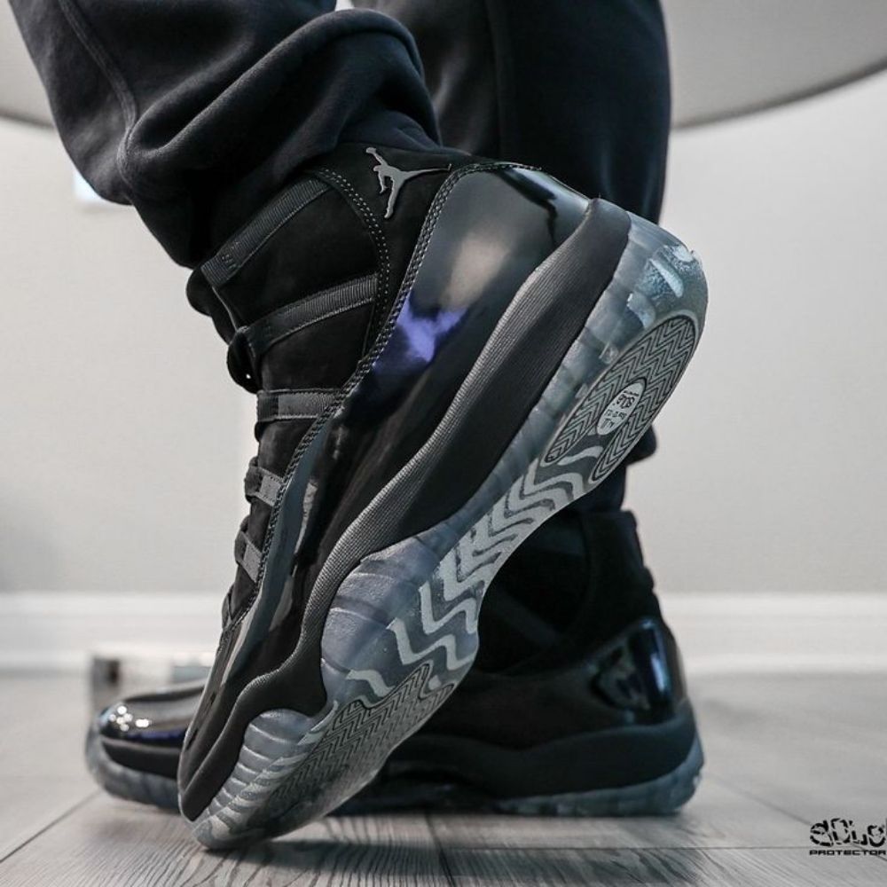 Real lifestyle image of Air Jordan 11