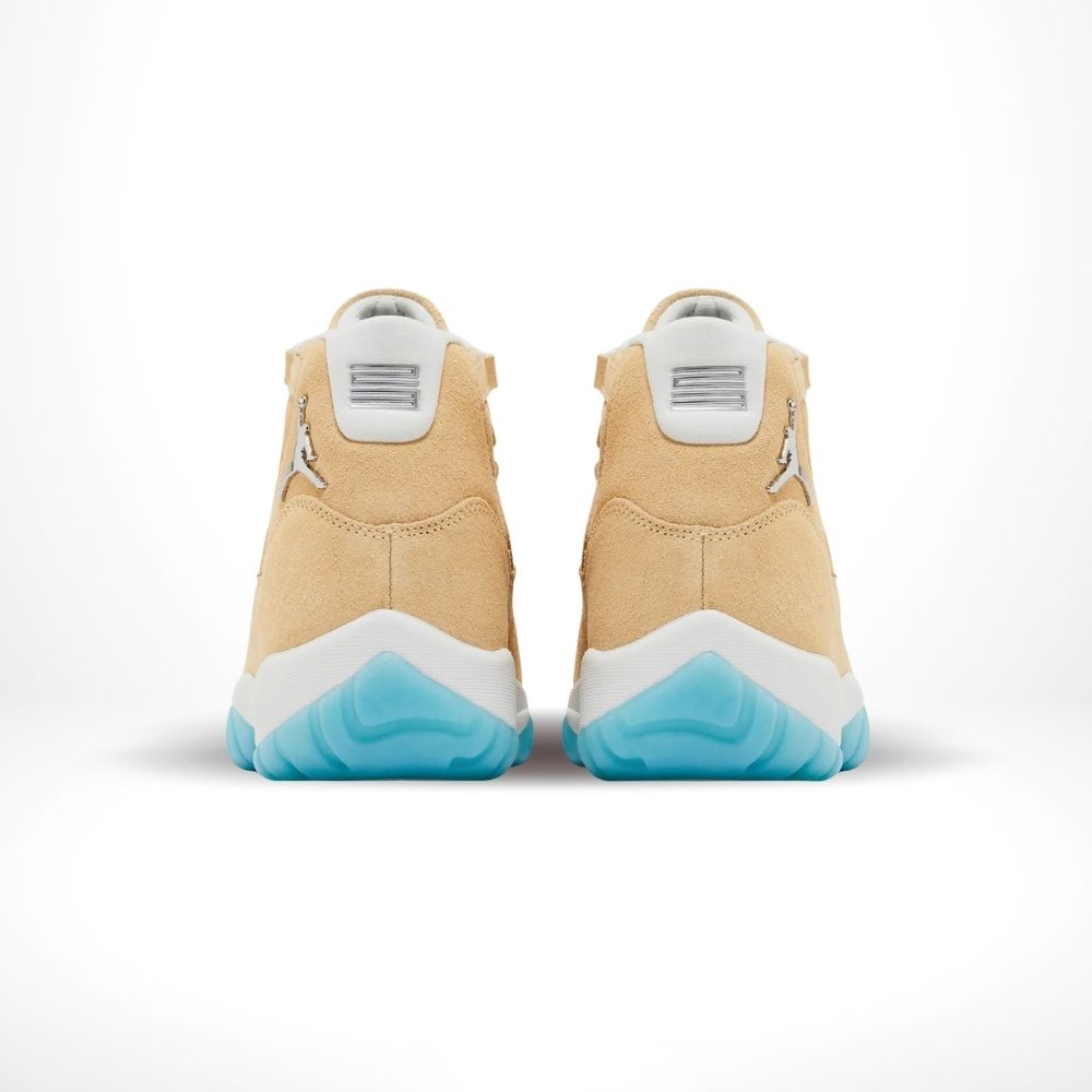 Rear view of the Air Jordan 11