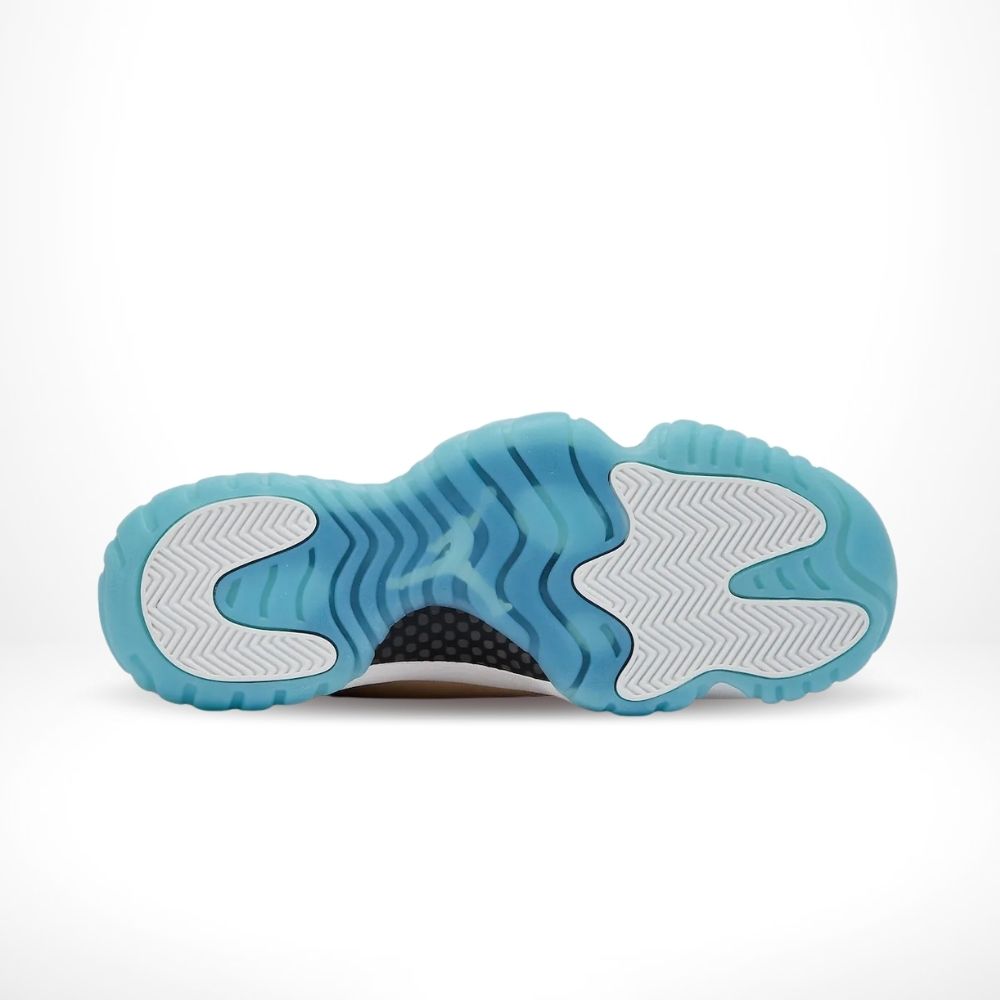 Bottom view of the Air Jordan 11