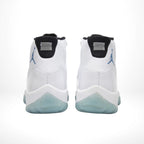 Rear view of the Air Jordan 11