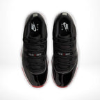 Top-down view of the Air Jordan 11