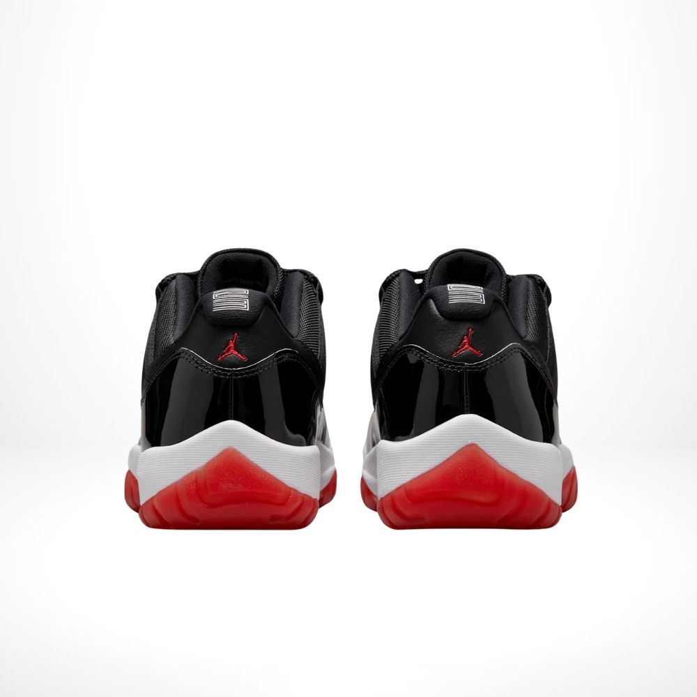 Rear view of the Air Jordan 11