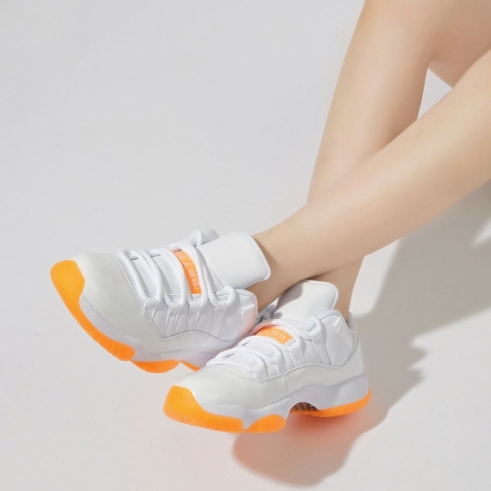 Real lifestyle image of Air Jordan 11