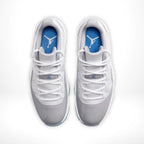 Top-down view of the Air Jordan 11