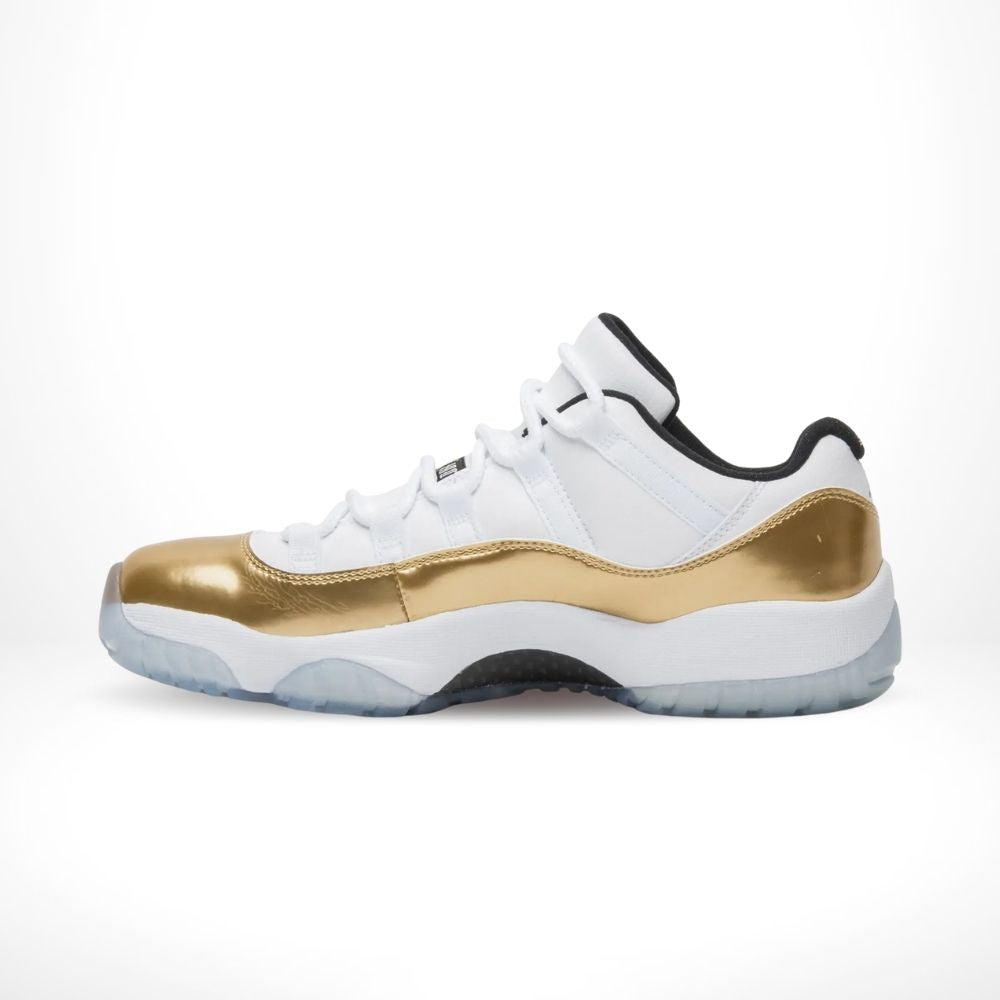Medial side view of the Air Jordan 11