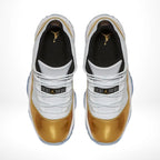 Top-down view of the Air Jordan 11