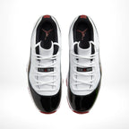Top-down view of the Air Jordan 11