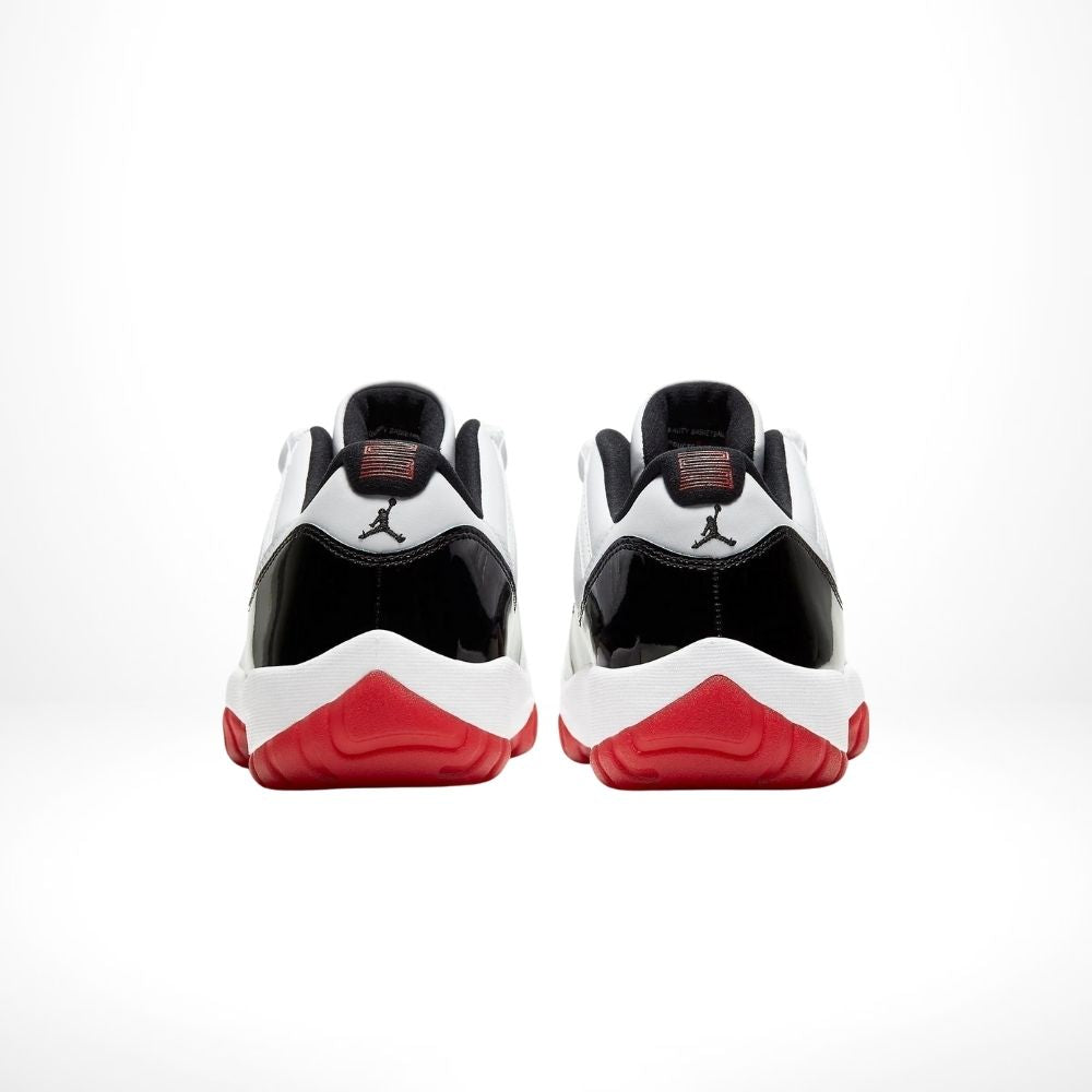 Rear view of the Air Jordan 11