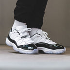 On-foot of the Air Jordan 11