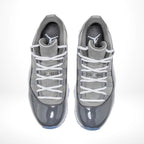 Top-down view of the Air Jordan 11