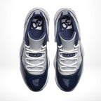 Top-down view of the Air Jordan 11