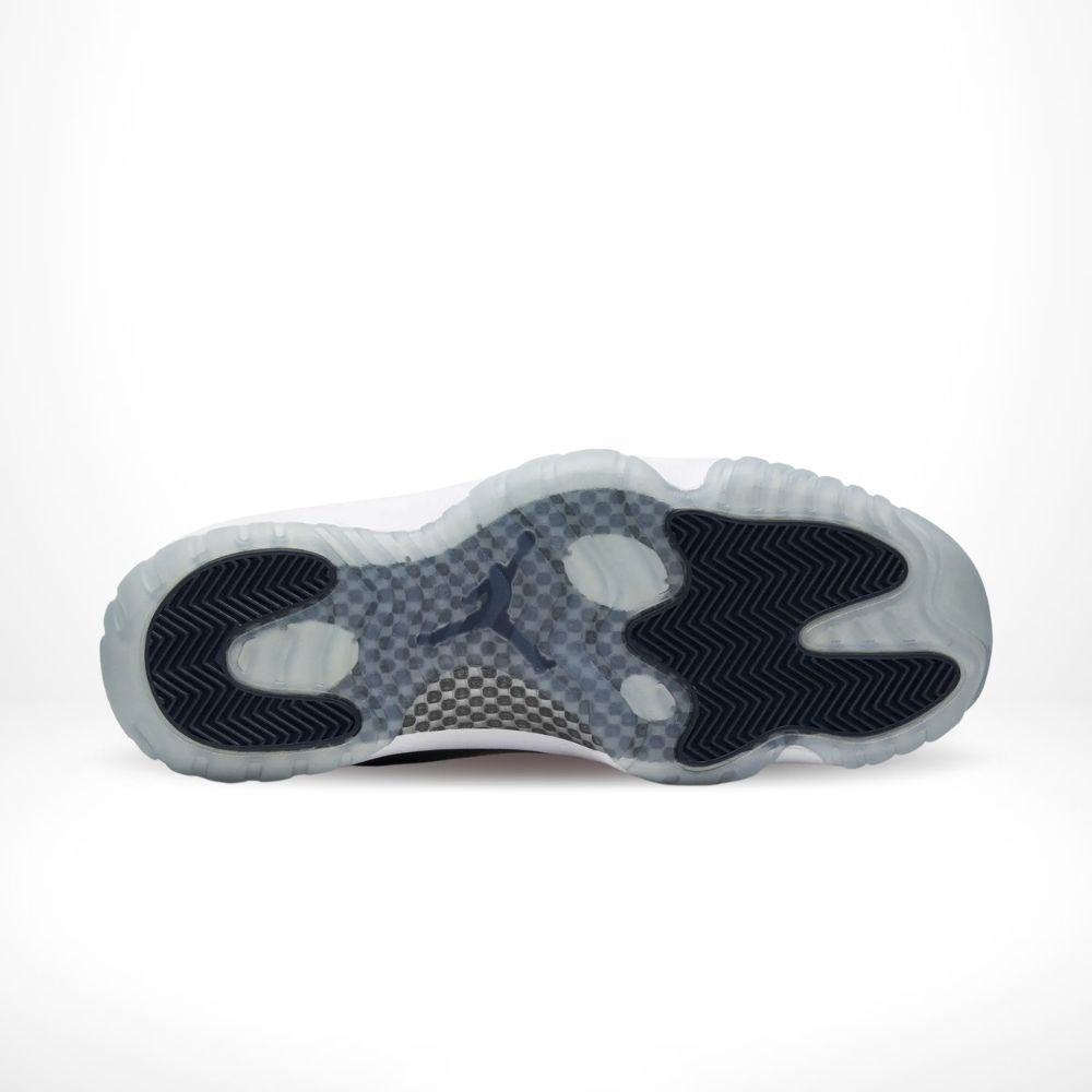 Bottom view of the Air Jordan 11