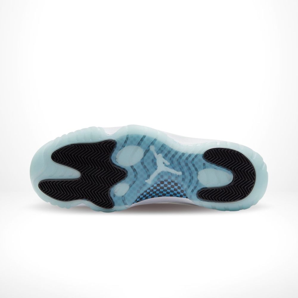 Bottom view of the Air Jordan 11