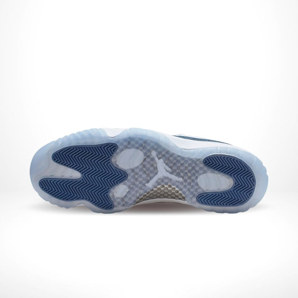 Bottom view of the Air Jordan 11