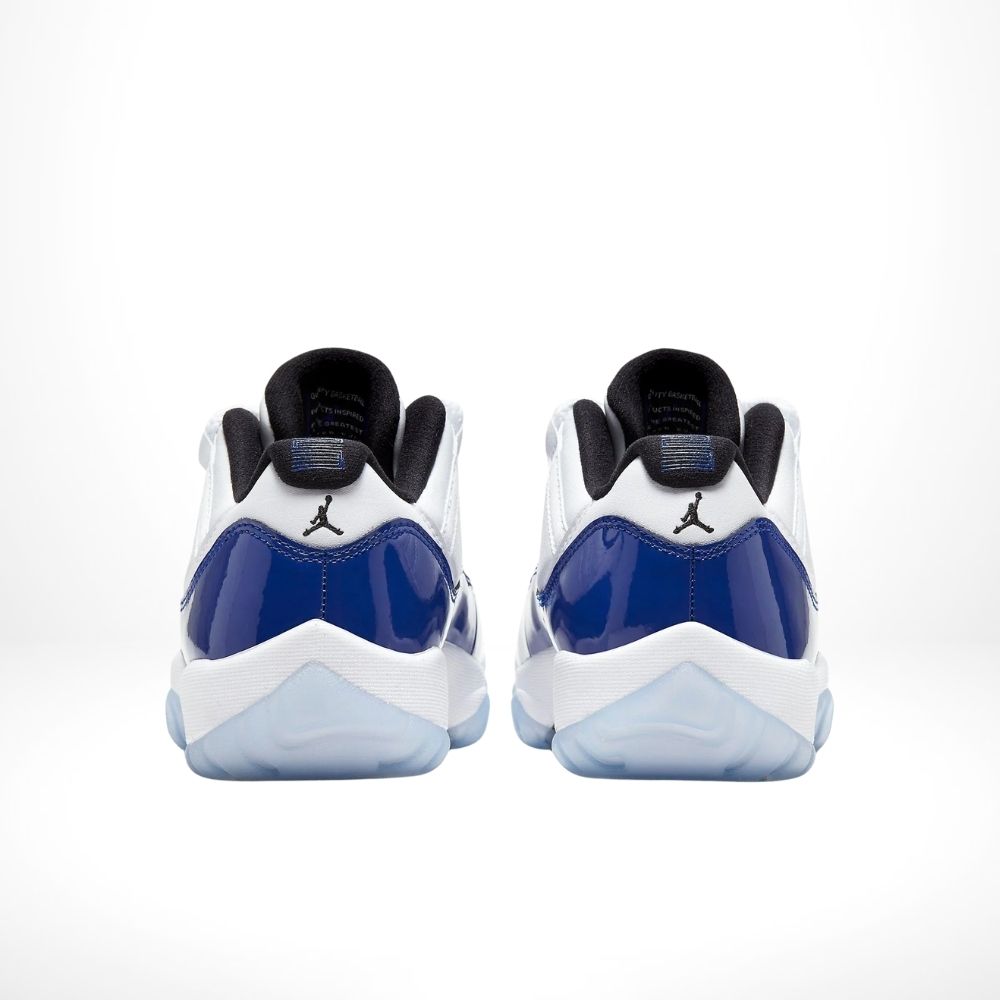 Rear view of the Air Jordan 11