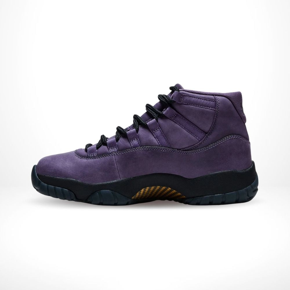 Medial side view of the Air Jordan 11