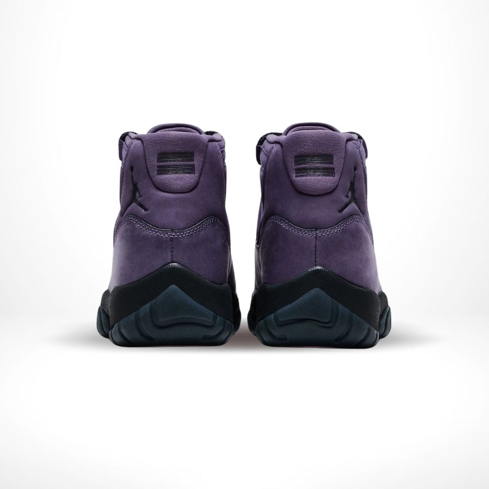 Rear view of the Air Jordan 11