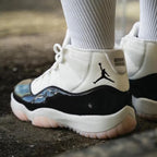 Real lifestyle image of Air Jordan 11