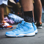 Real lifestyle image of Air Jordan 11