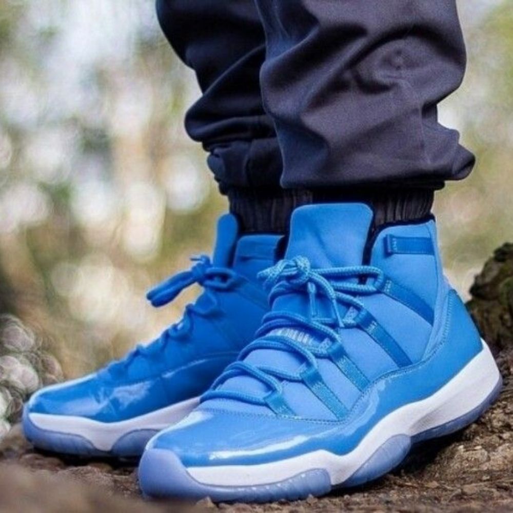 Real lifestyle image of Air Jordan 11