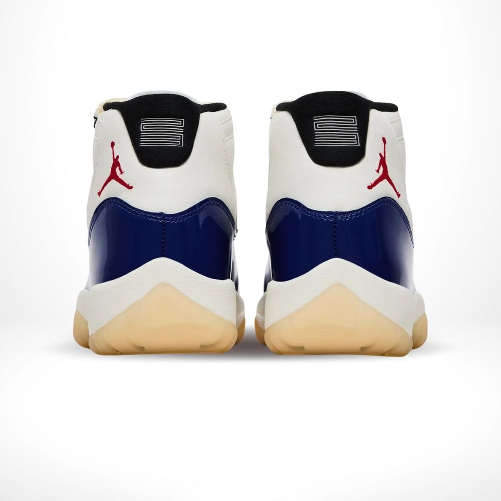 Rear view of the Air Jordan 11