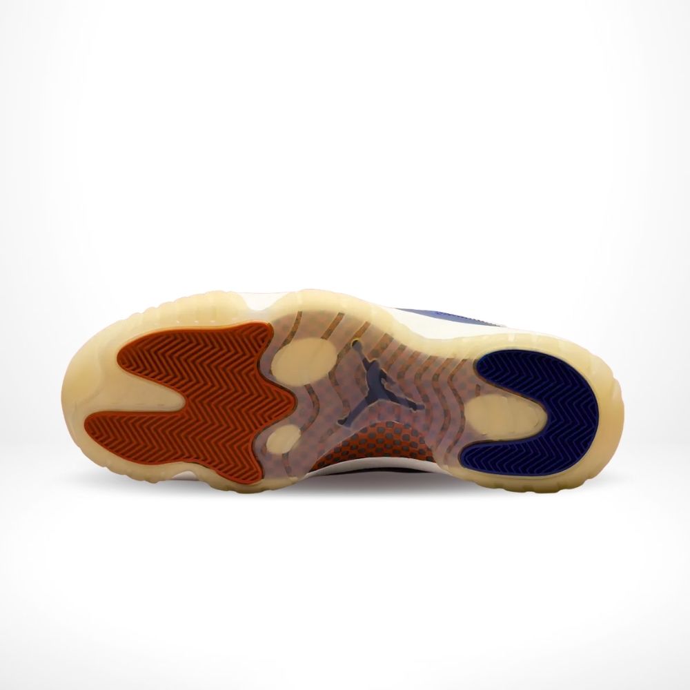 Bottom view of the Air Jordan 11