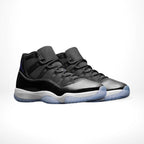 Angle view of Air Jordan 11