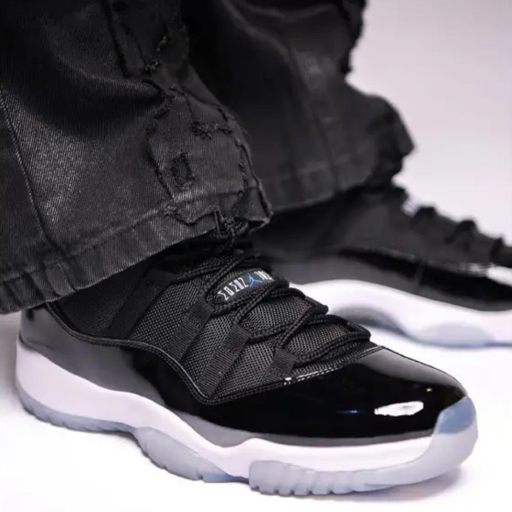 Real lifestyle image of Air Jordan 11