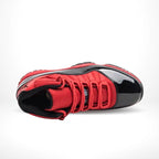 Top-down view of the Air Jordan 11