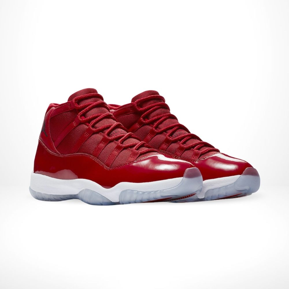 Angle view of Air Jordan 11