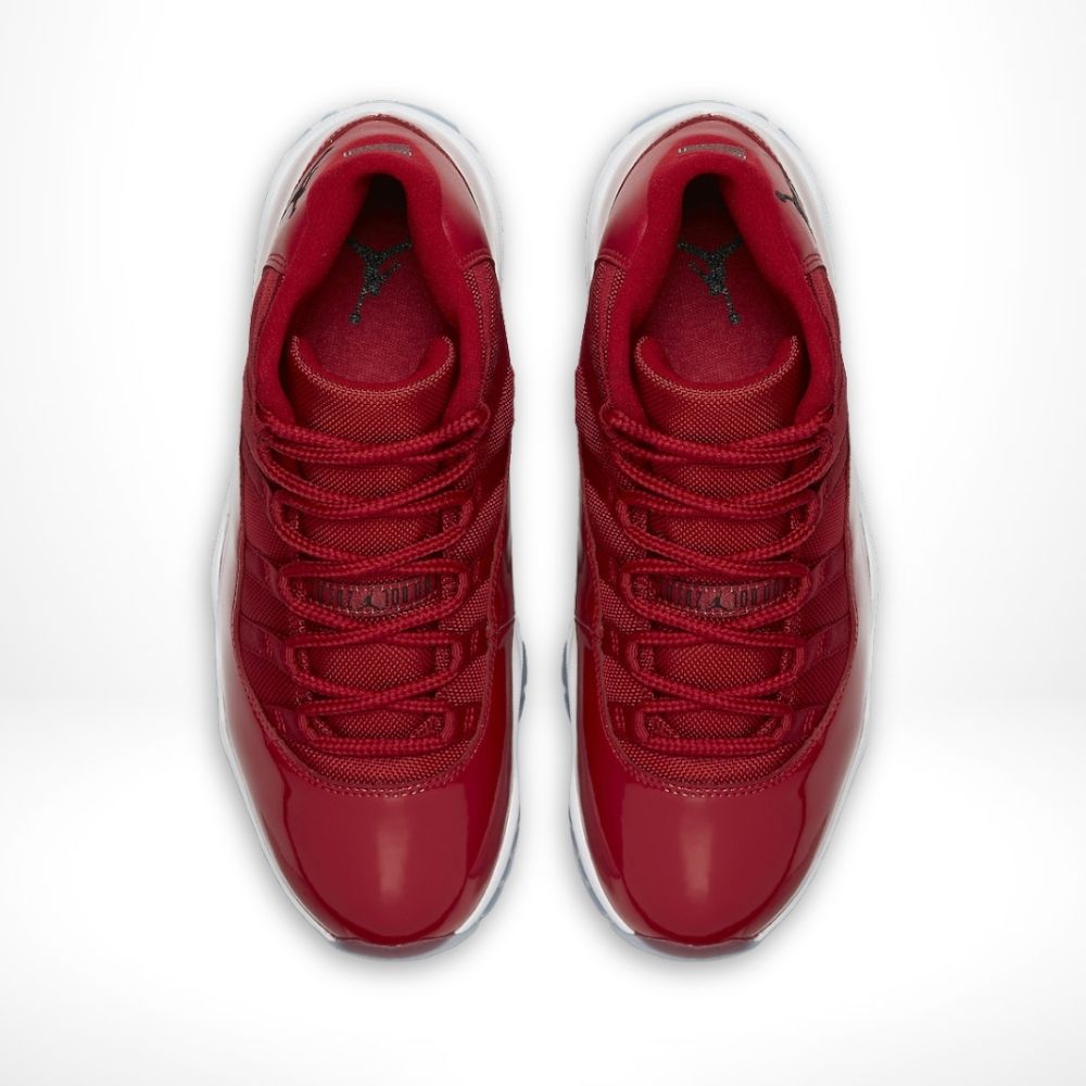 Top view of Air Jordan 11
