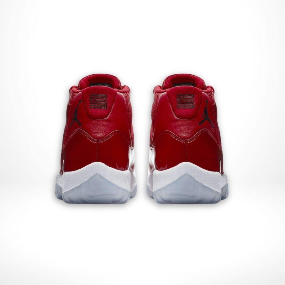 Rear view of Air Jordan 11