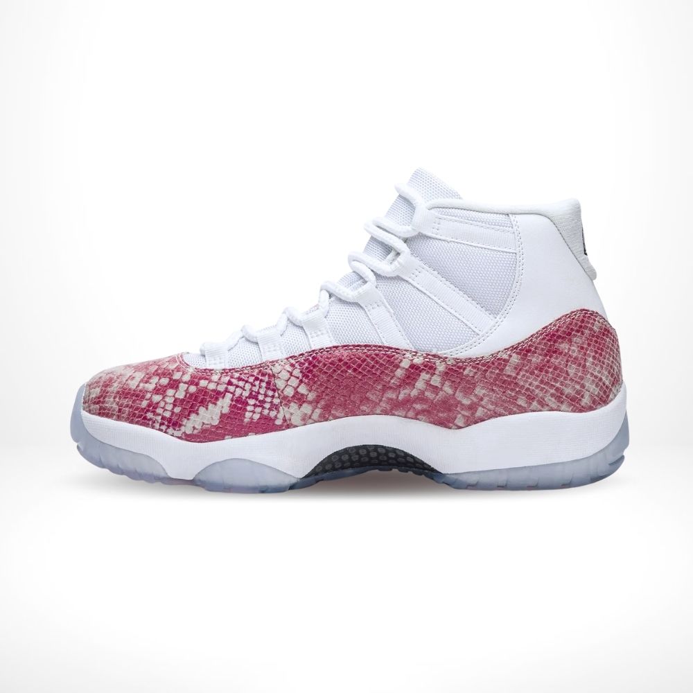 Medial side view of the Air Jordan 11