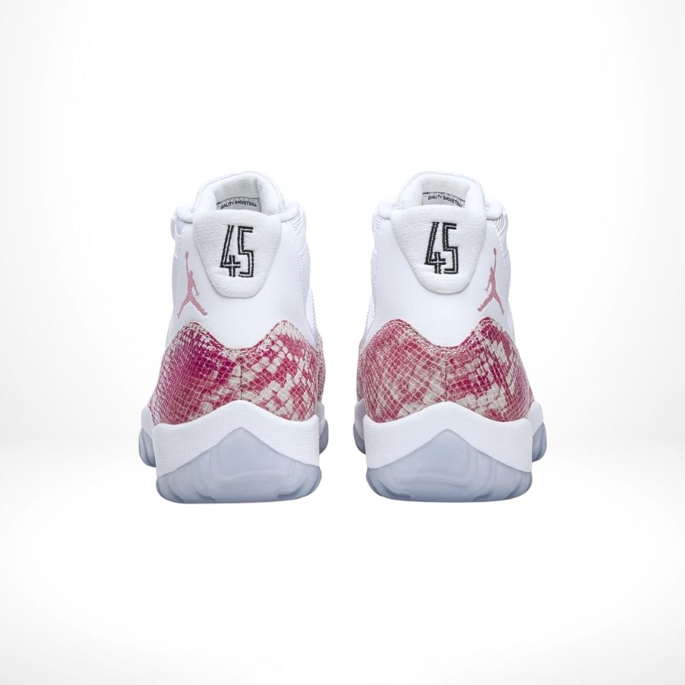 Rear view of the Air Jordan 11