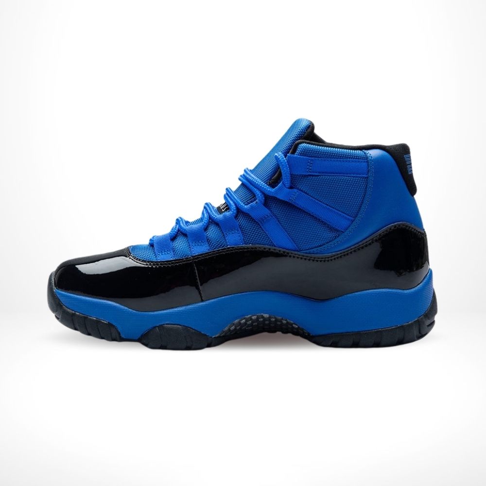Medial side view of the Air Jordan 11