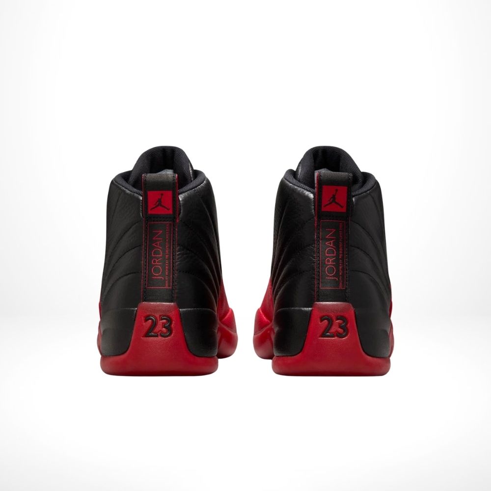 Rear view of the Air Jordan 12