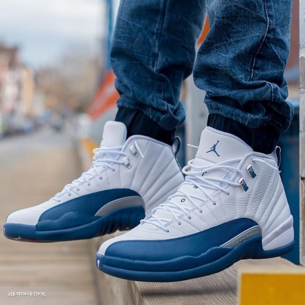 Real lifestyle image of Air Jordan 12