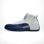 Medial side view of the Air Jordan 12