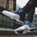 Real lifestyle image of Air Jordan 12