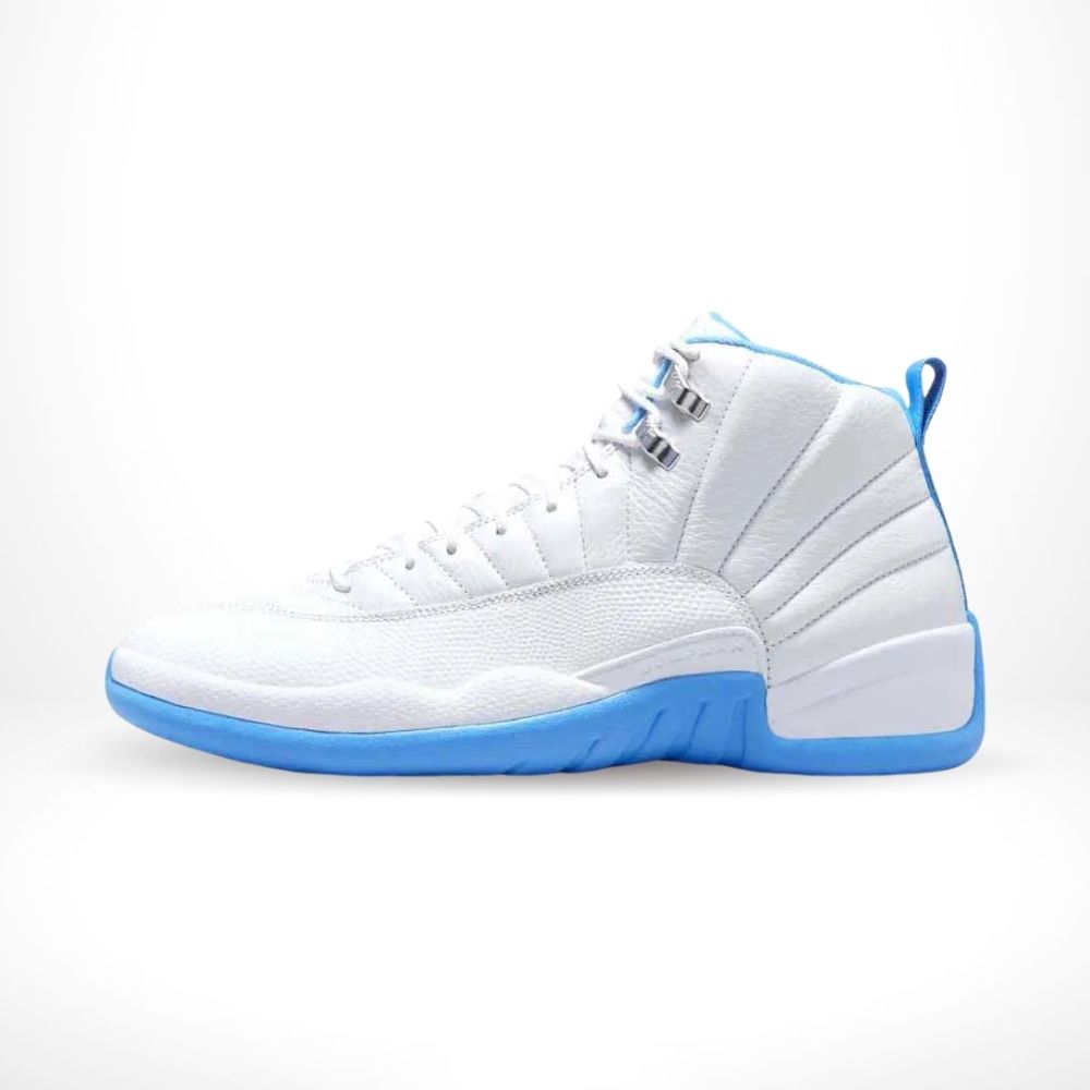 Medial side view of the Air Jordan 12
