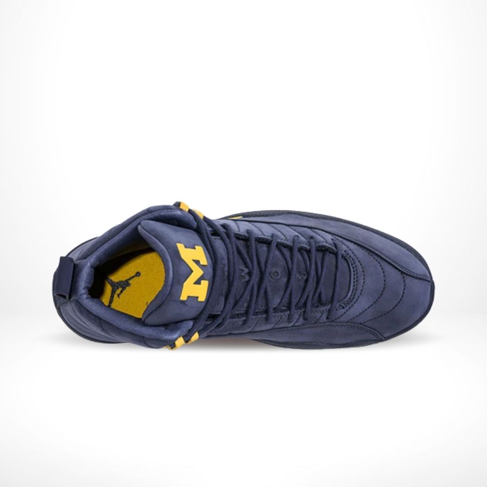 Top-down view of the Air Jordan 12