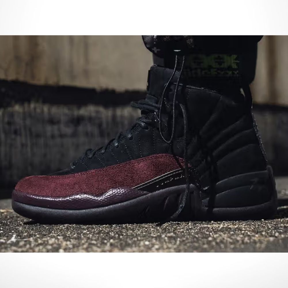 Real lifestyle image of Air Jordan 12