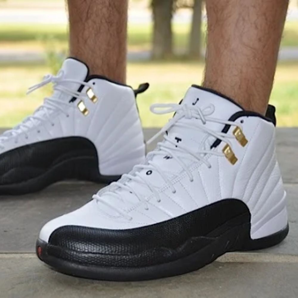 Real lifestyle image of Air Jordan 12