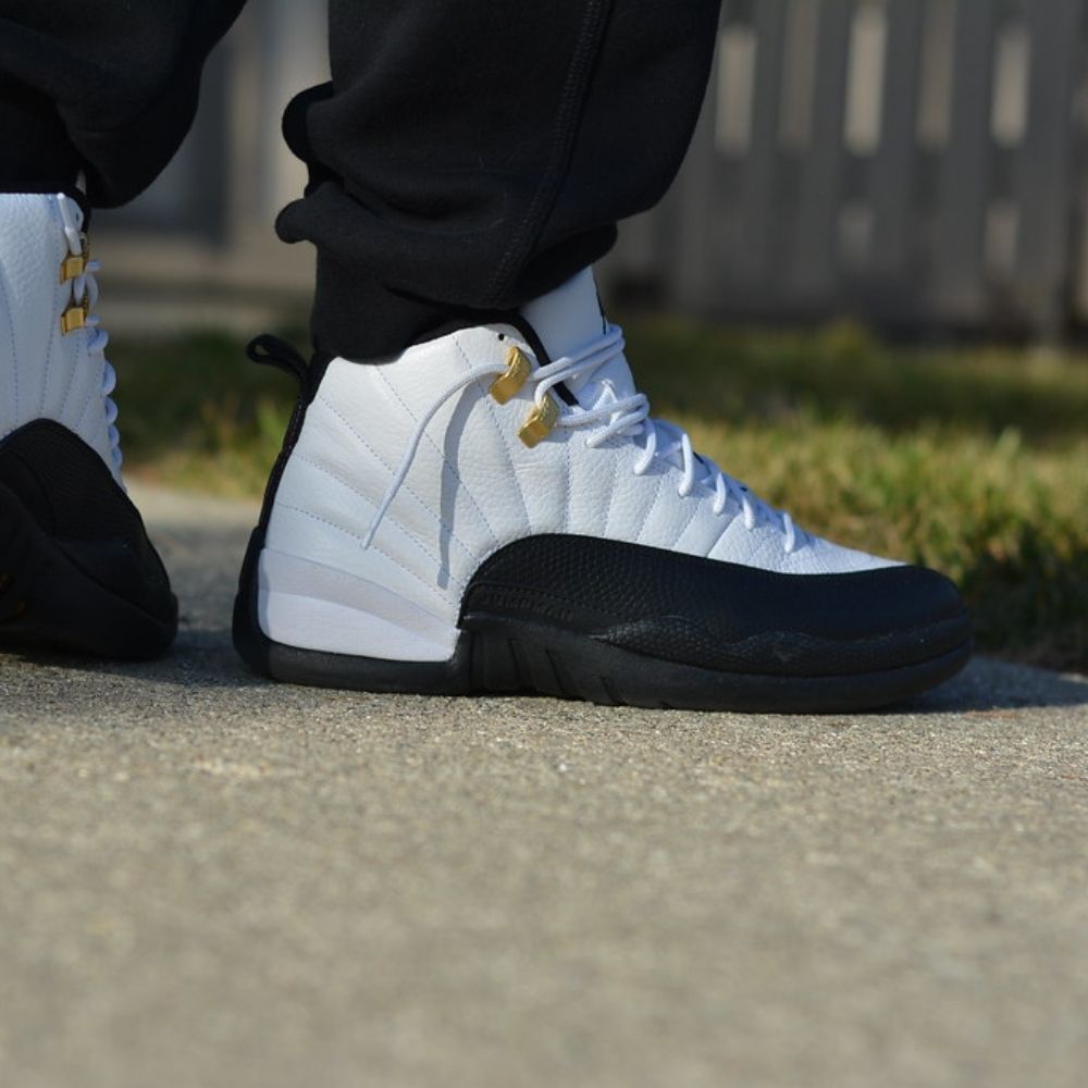 Real lifestyle image of Air Jordan 12