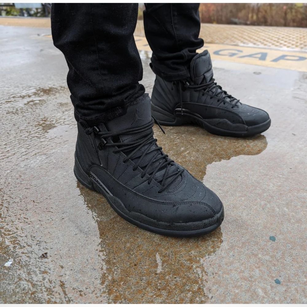 Real lifestyle image of Air Jordan 12