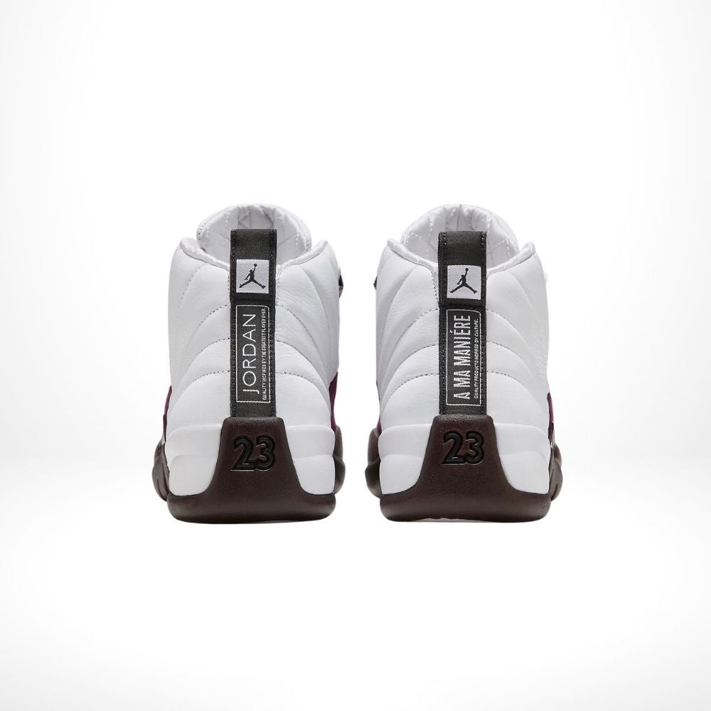 Rear view of the Air Jordan 12